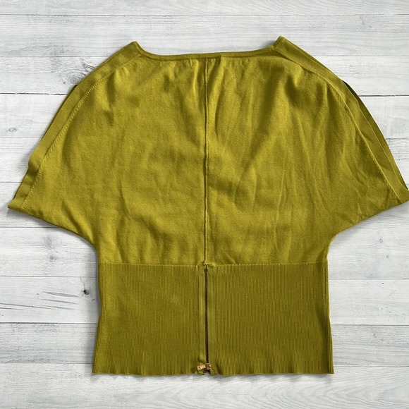 Michael Michael Kors Green Knit Top M - Picture 6 of 6